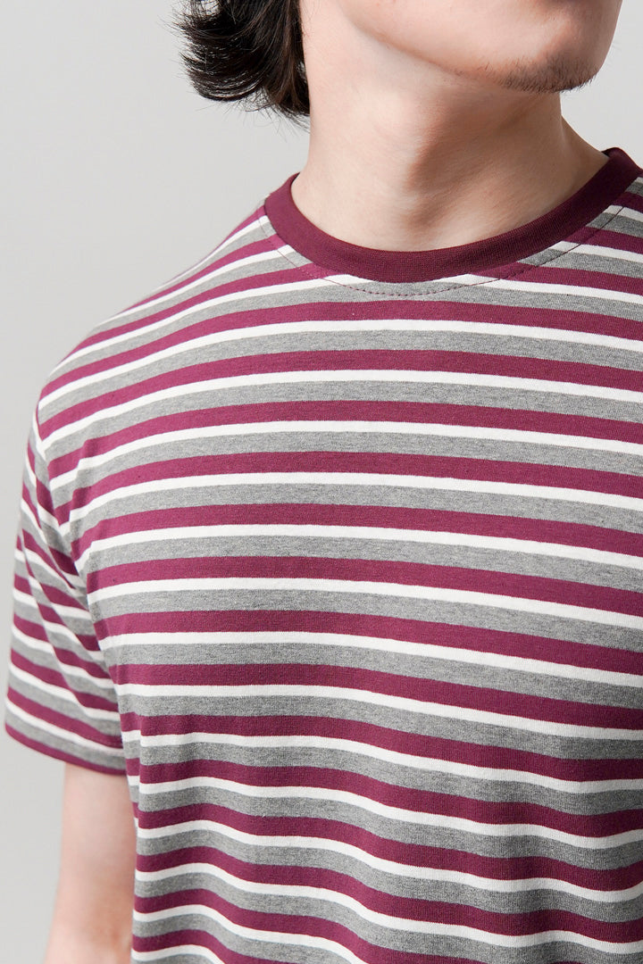 Striped T-Shirt - Multicolor - Mendeez