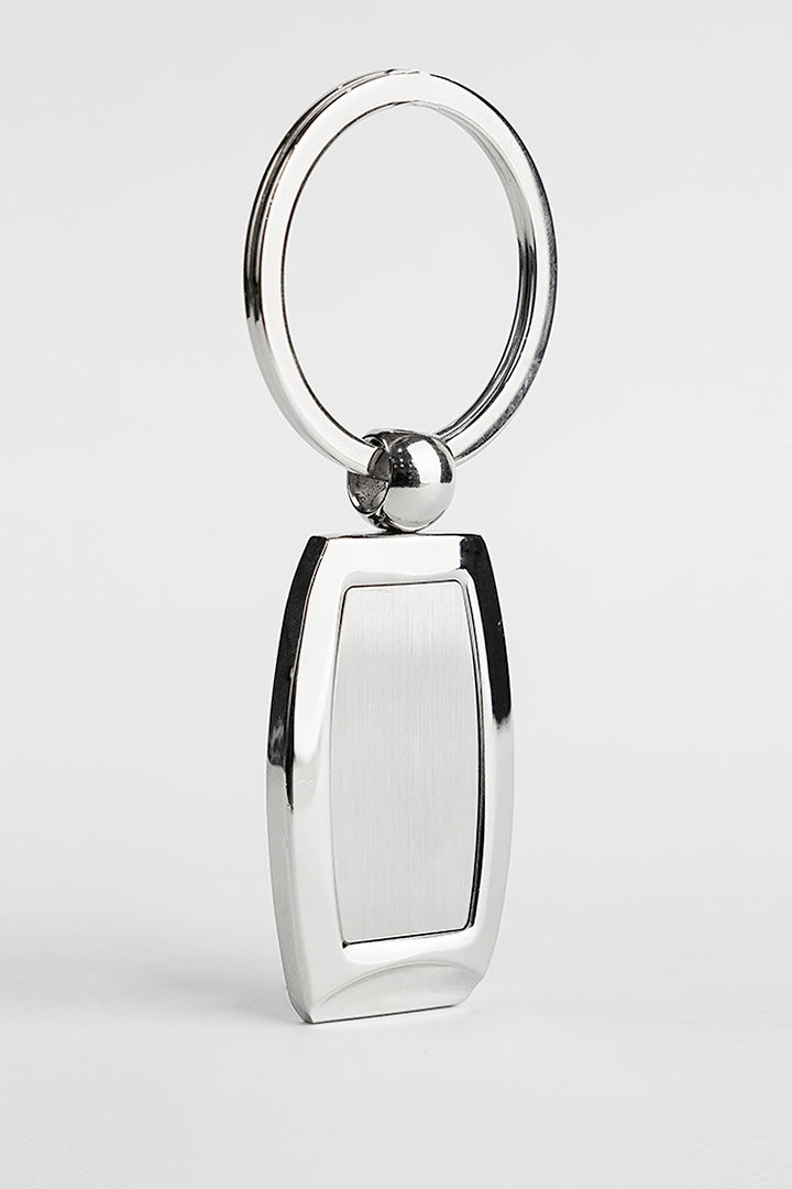 Plain Keychain - Silver - Mendeez