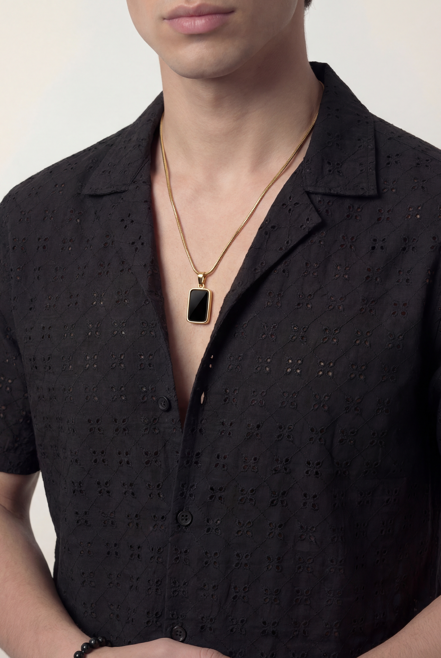 Cuban Shirt - Black - Mendeez