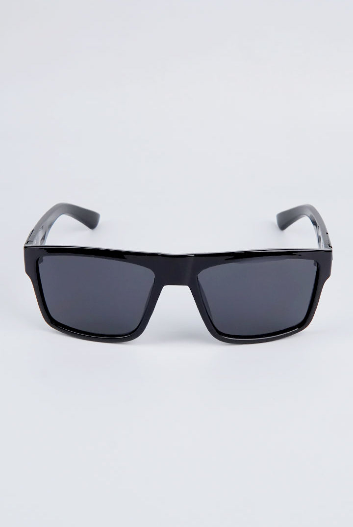 Wayfarer Polarized Sunglasses - Black - Mendeez