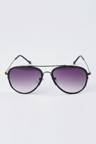 Aviator Sunglasses - Black - Mendeez