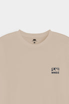 Printed Graphic Tee - Cream - Mendeez