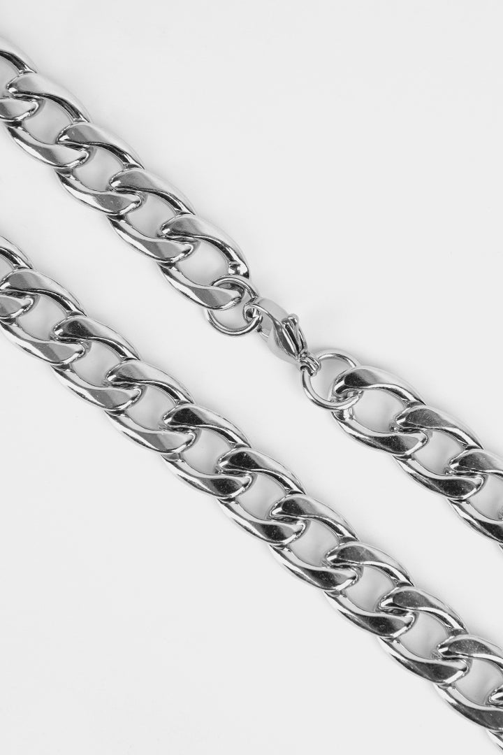 Chunky Cuban Chain - Silver - Mendeez