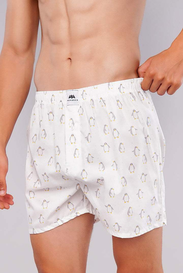 Penguin Pal Woven Boxer Shorts - Mendeez PK
