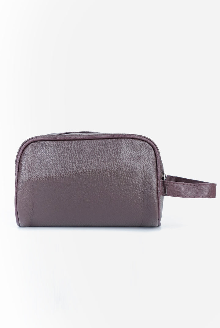 Heritage Leather Toiletry Pouch – Vintage Espresso-3-MENDEEZ