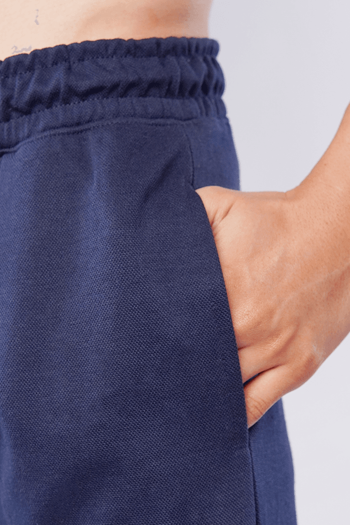 Terry Jogger Pants - Navy Blue - Mendeez PK