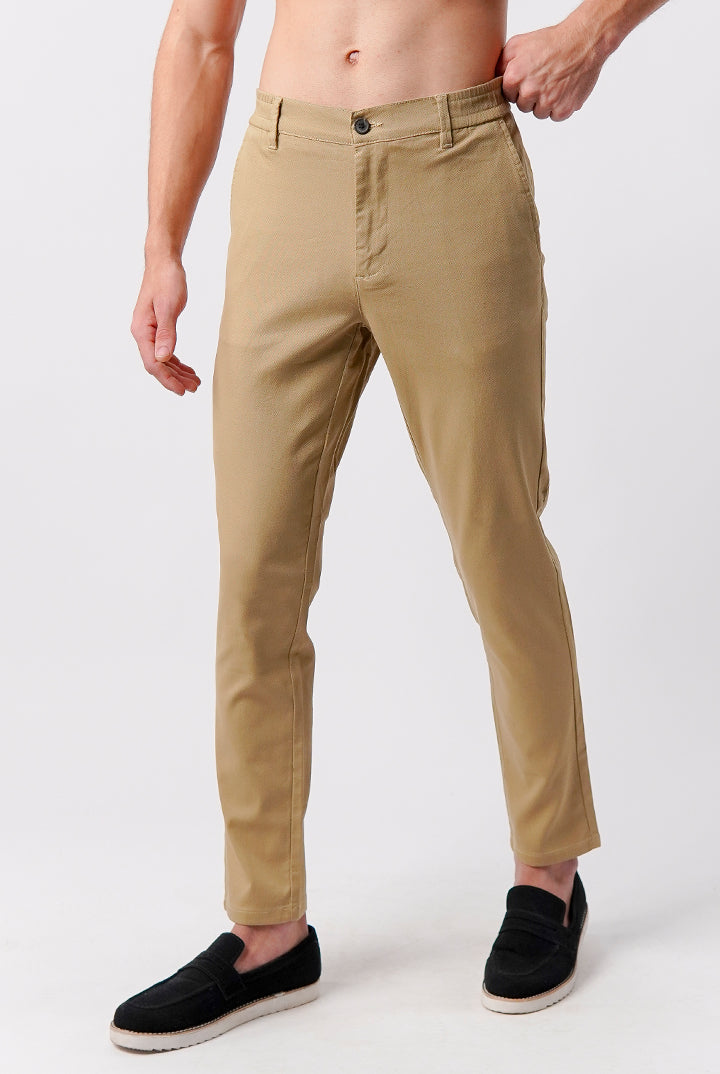 Driver Pants - Beige - Mendeez