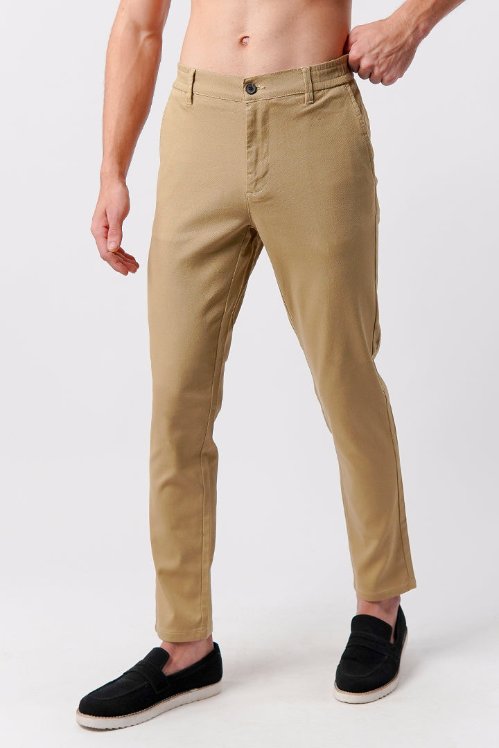 Driver Pants - Beige - Mendeez