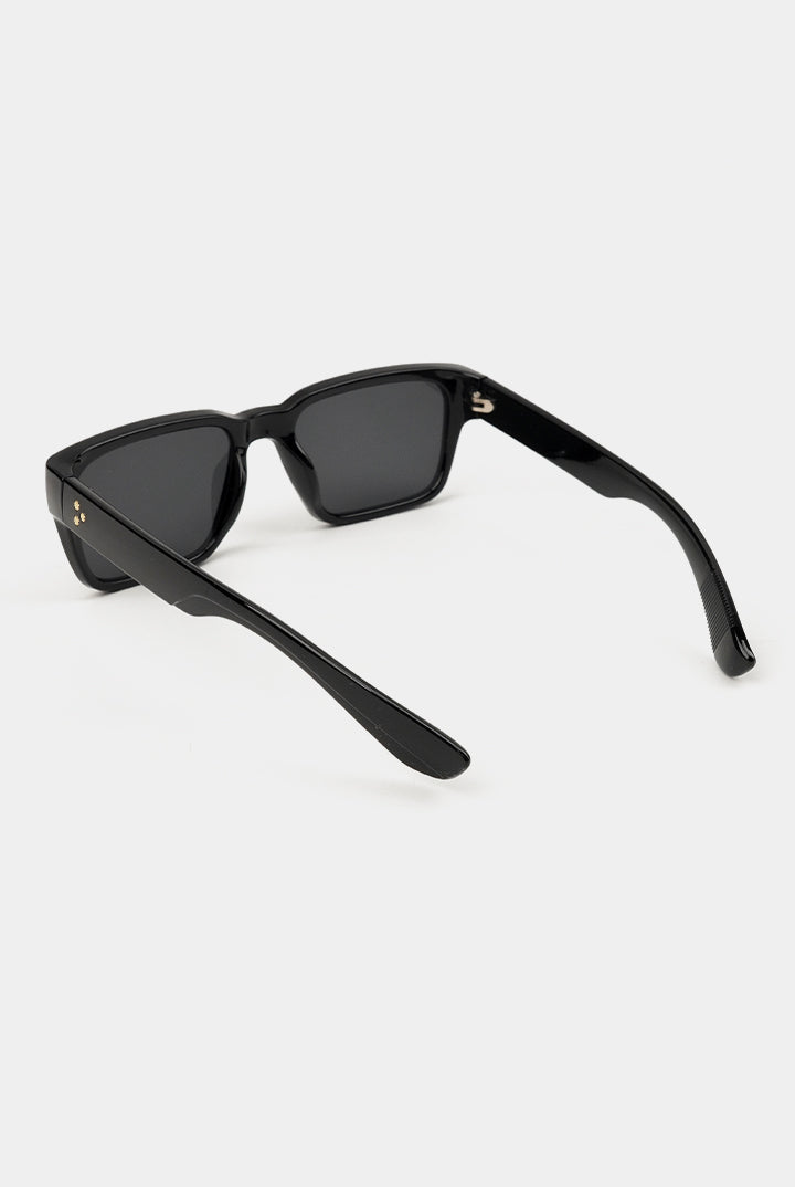 Rectangle Sunglasses - Black - Mendeez