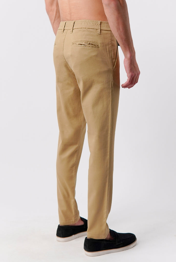 Driver Pants - Beige - Mendeez