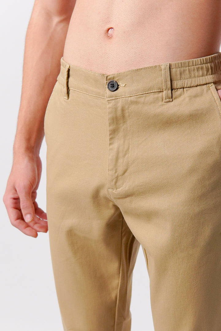 Driver Pants - Beige - Mendeez