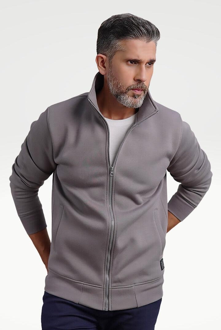 Slate Standup Collar Jacket - Mendeez PK