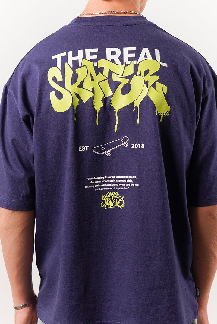 Box Fit Tee - Navy - Mendeez