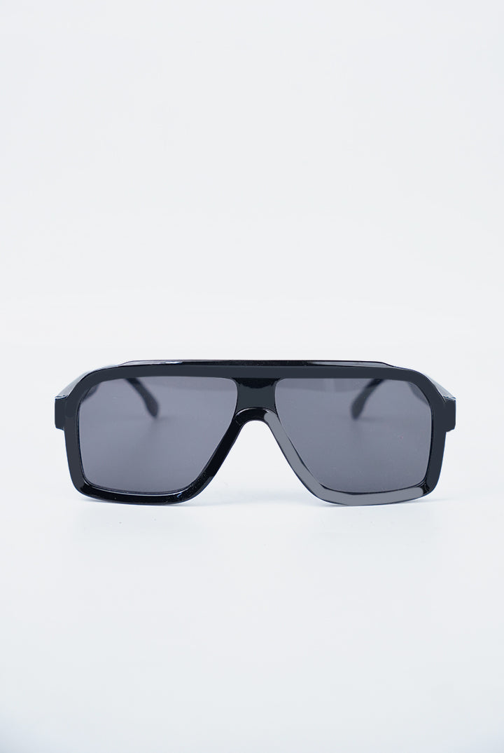 Sunglasses - Gloss Black-5-MENDEEZ