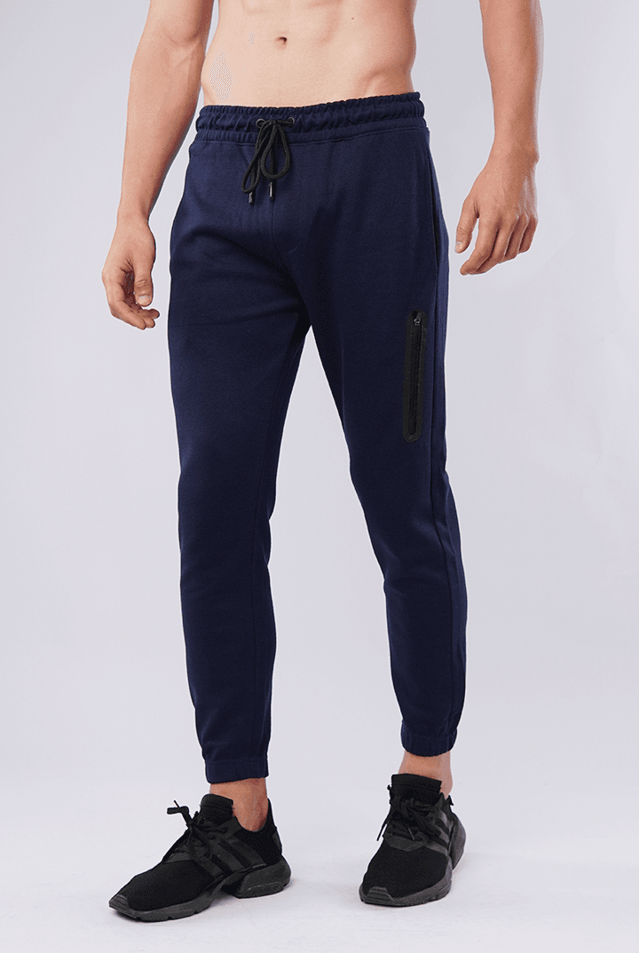 Terry Jogger Pants - Navy Blue - Mendeez PK