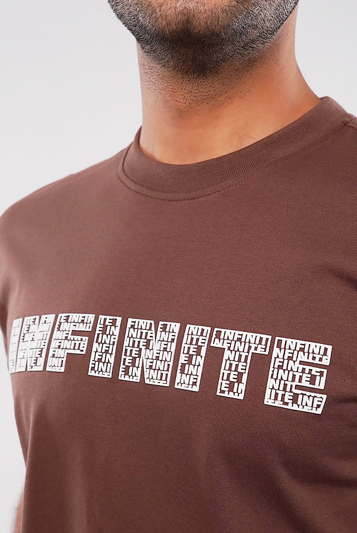 Oversized T-Shirt - Brown - Mendeez