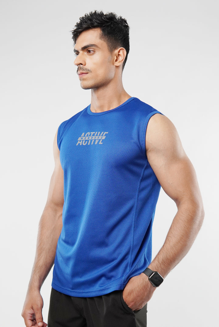 Tank Top - Blue - Mendeez