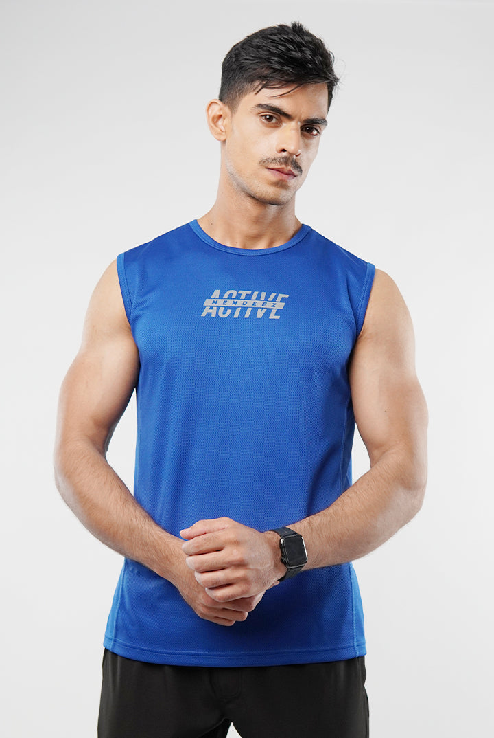 Tank Top - Blue - Mendeez