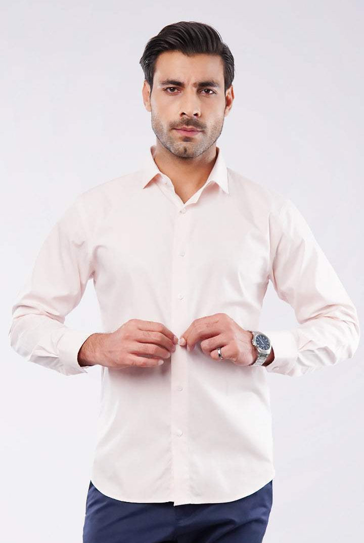 Plain Shirt - Light Pink - Mendeez