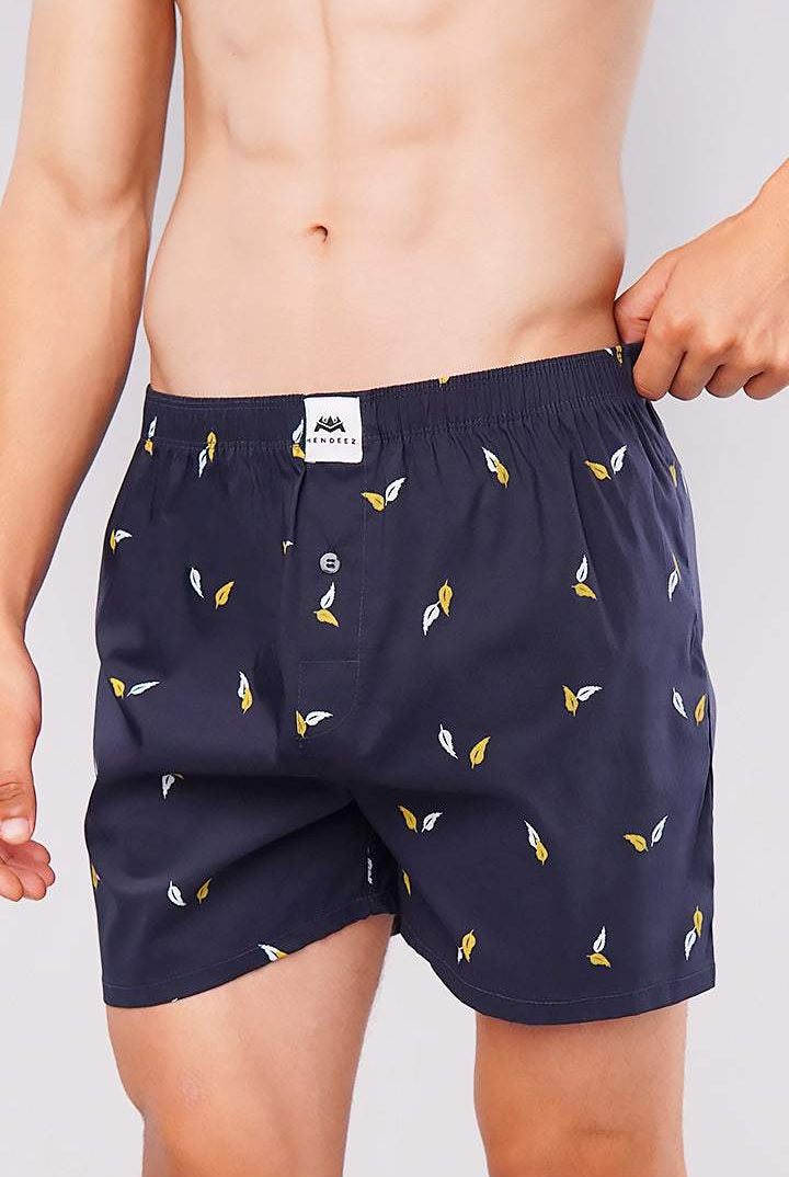 Leafy Drift Woven Boxer Shorts - Mendeez PK