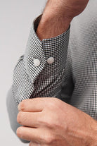 Check Shirt - Grey Micro - Mendeez