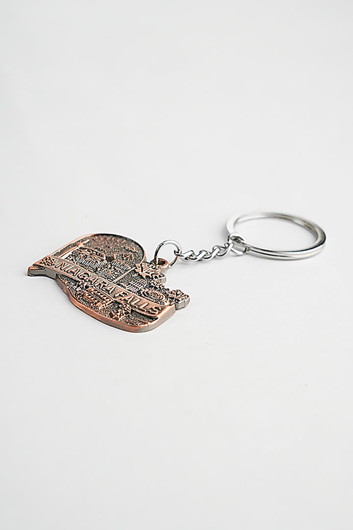 Niagara Falls Keychain - Copper - Mendeez