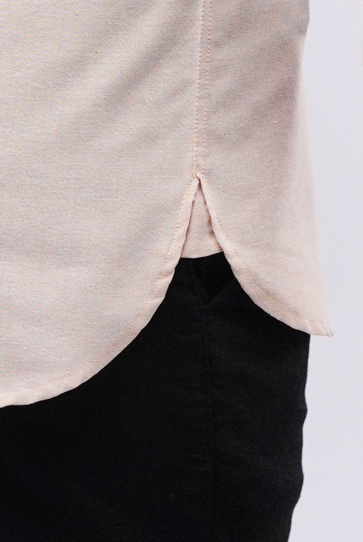 Oxford Shirt - Beige - Mendeez PK