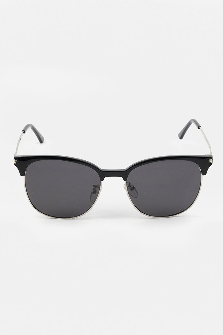 Clubmaster Sunglasses - Black - Mendeez
