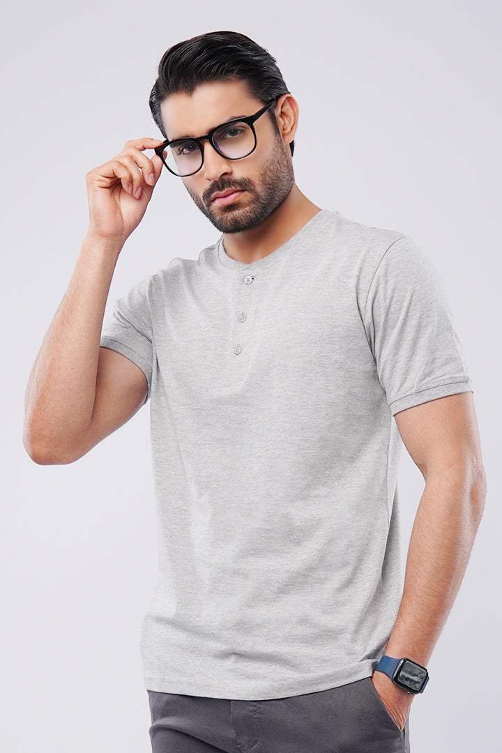 Porpoise Henley T-shirt - Mendeez PK
