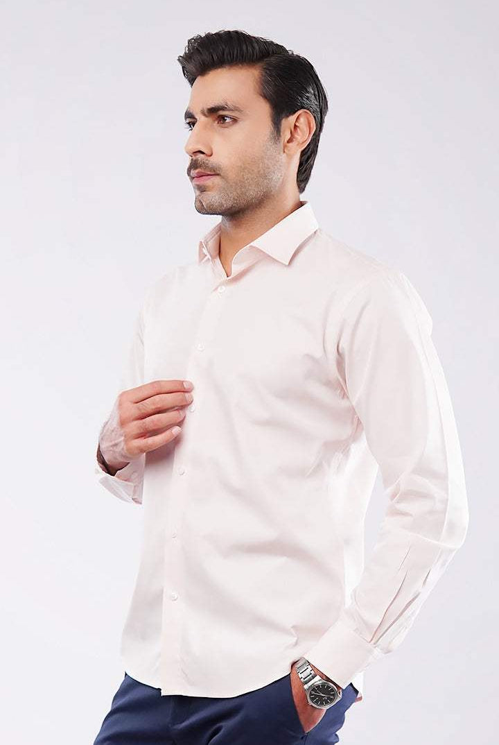 Plain Shirt - Light Pink - Mendeez