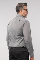 Check Shirt - Grey Micro - Mendeez