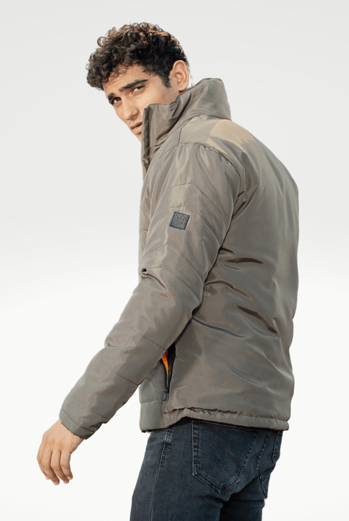 Mossy Majesty Puffer Jacket - Mendeez PK