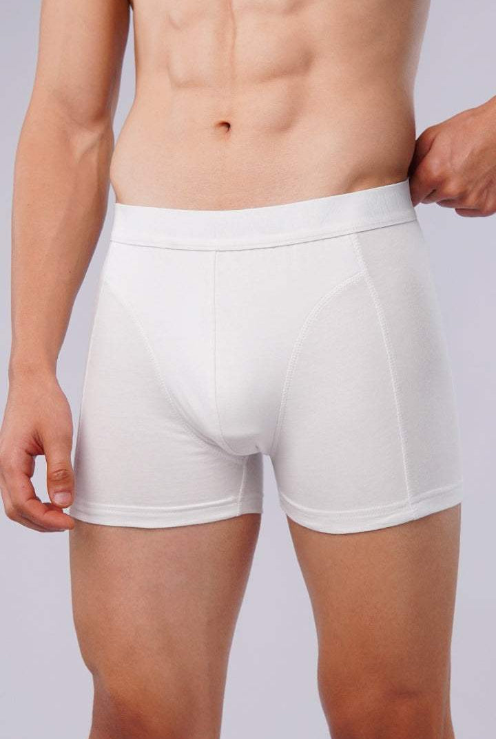Boxer Brief - Black, White & Heather Grey Pack Of 3 - Mendeez