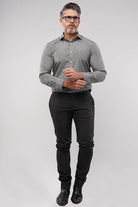 Check Shirt - Grey Micro - Mendeez