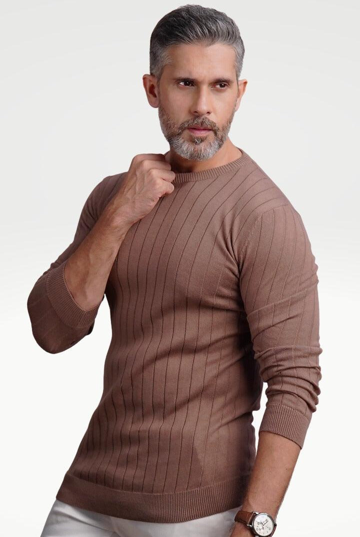 Dusty Pink Drop Needle Sweatshirt - Mendeez PK