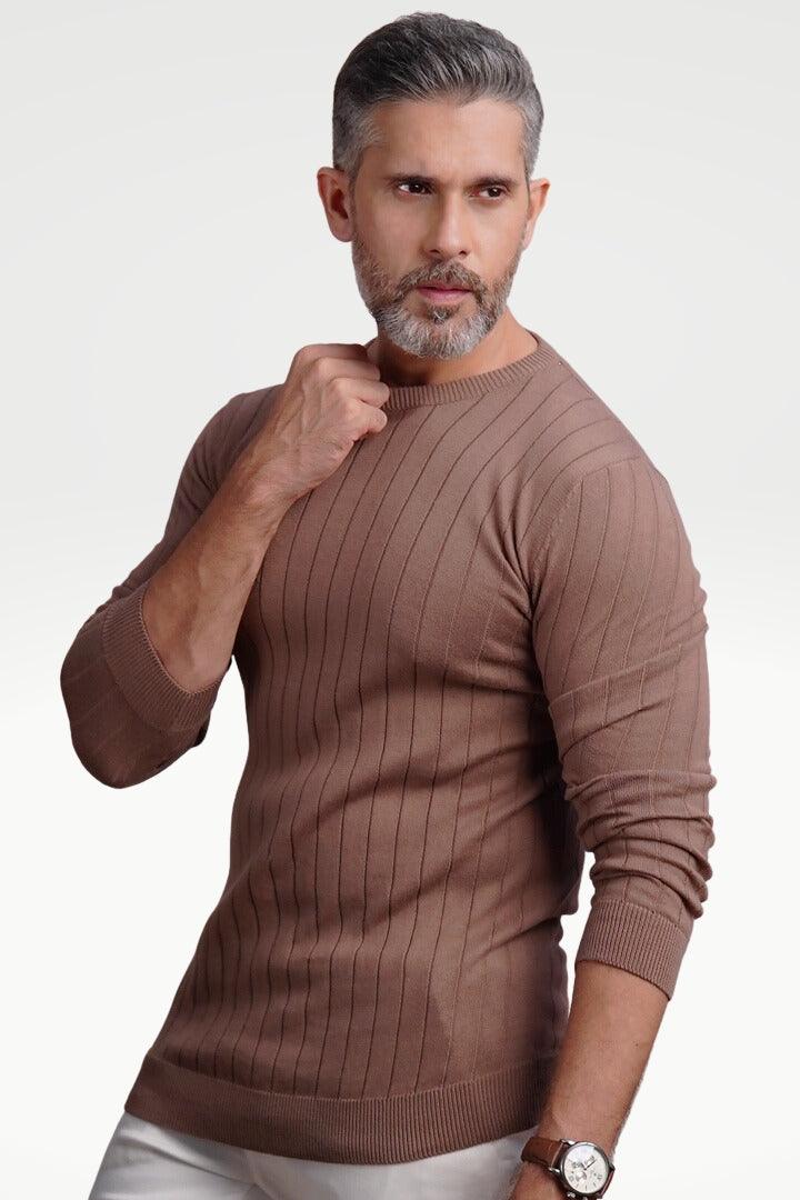 Dusty Pink Drop Needle Sweatshirt - Mendeez PK