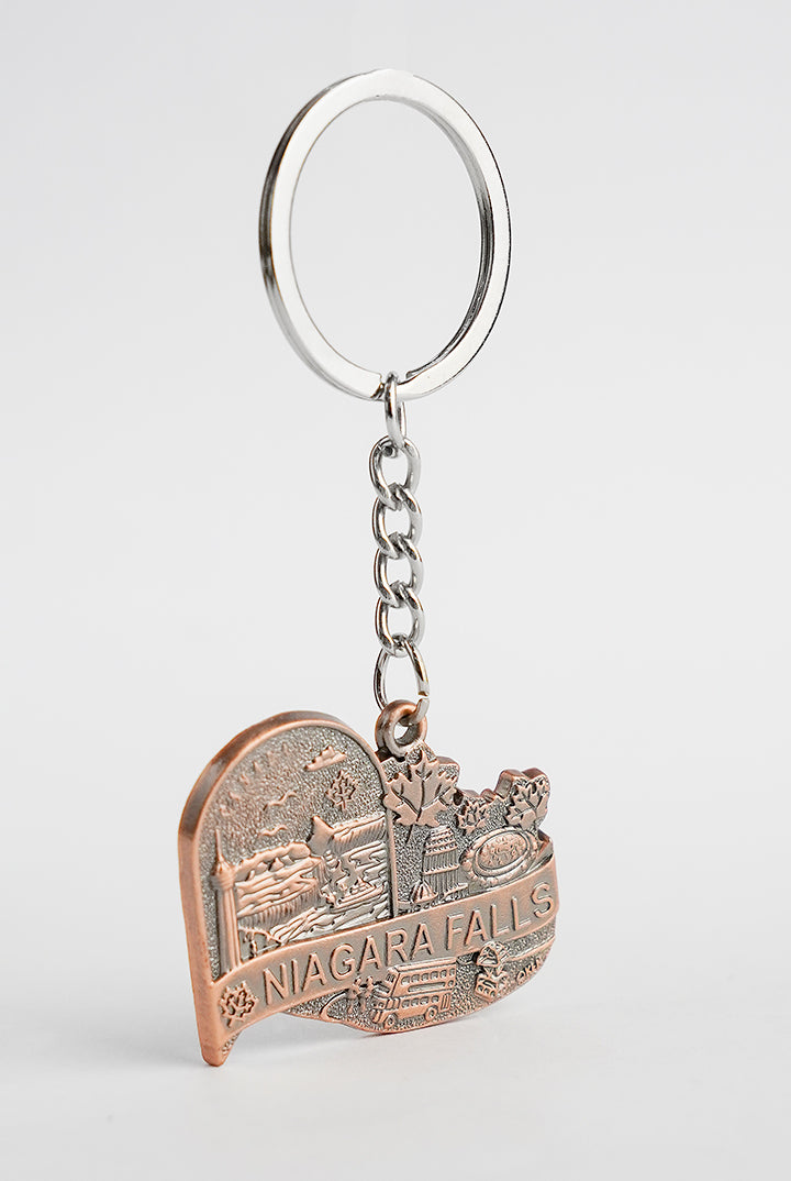 Niagara Falls Keychain - Copper - Mendeez
