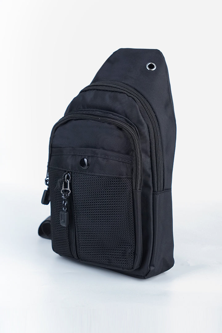 Sling Bag - Black-1-MENDEEZ