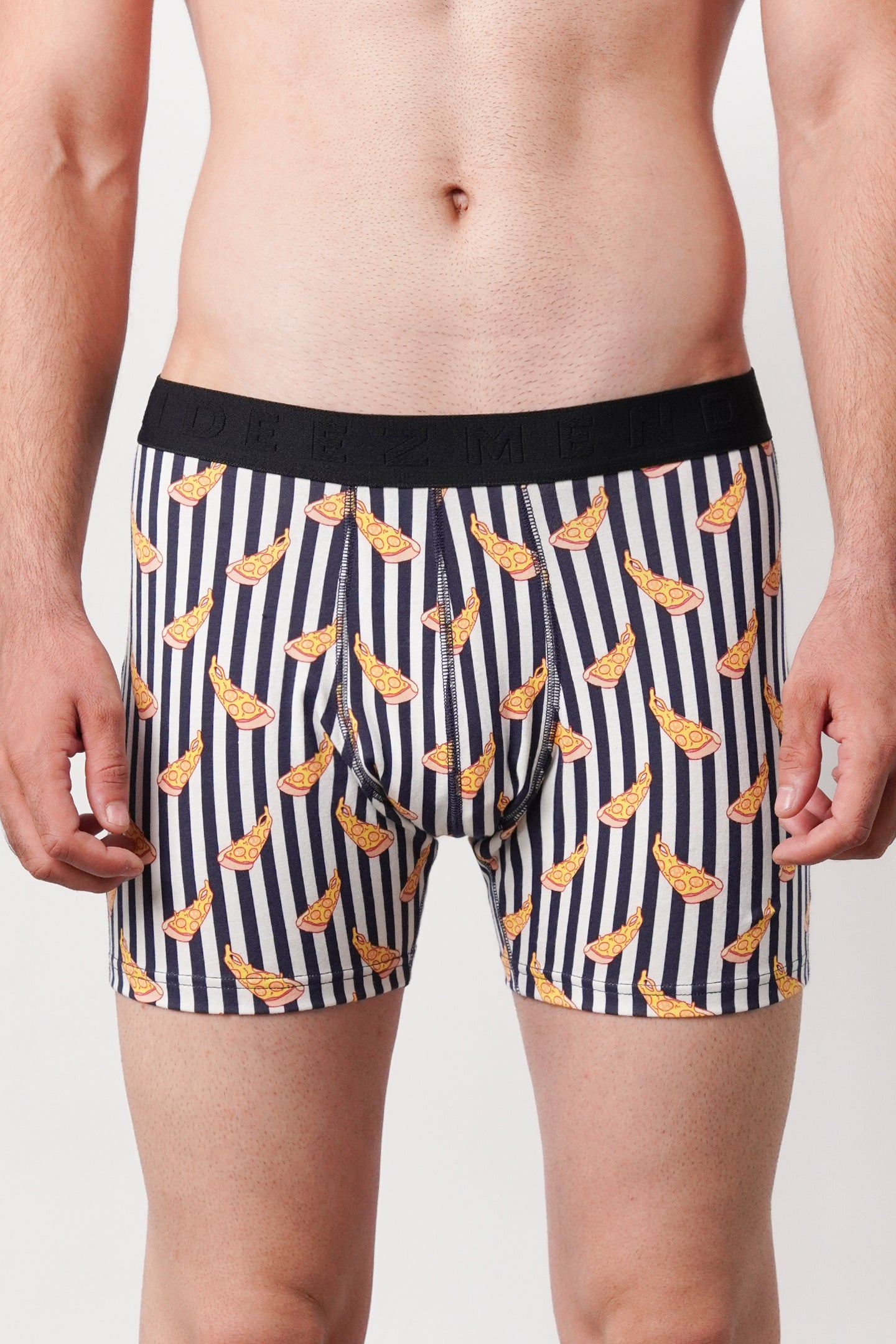 Printed All Day Boxers - Black & White - Mendeez