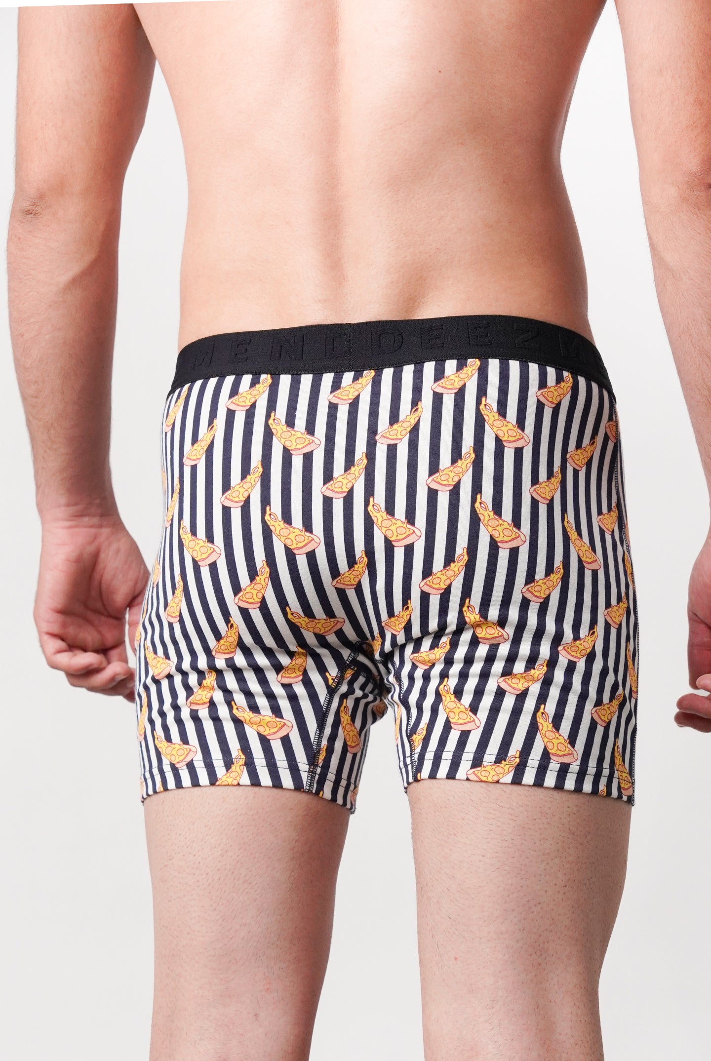 Printed All Day Boxers - Black & White - Mendeez