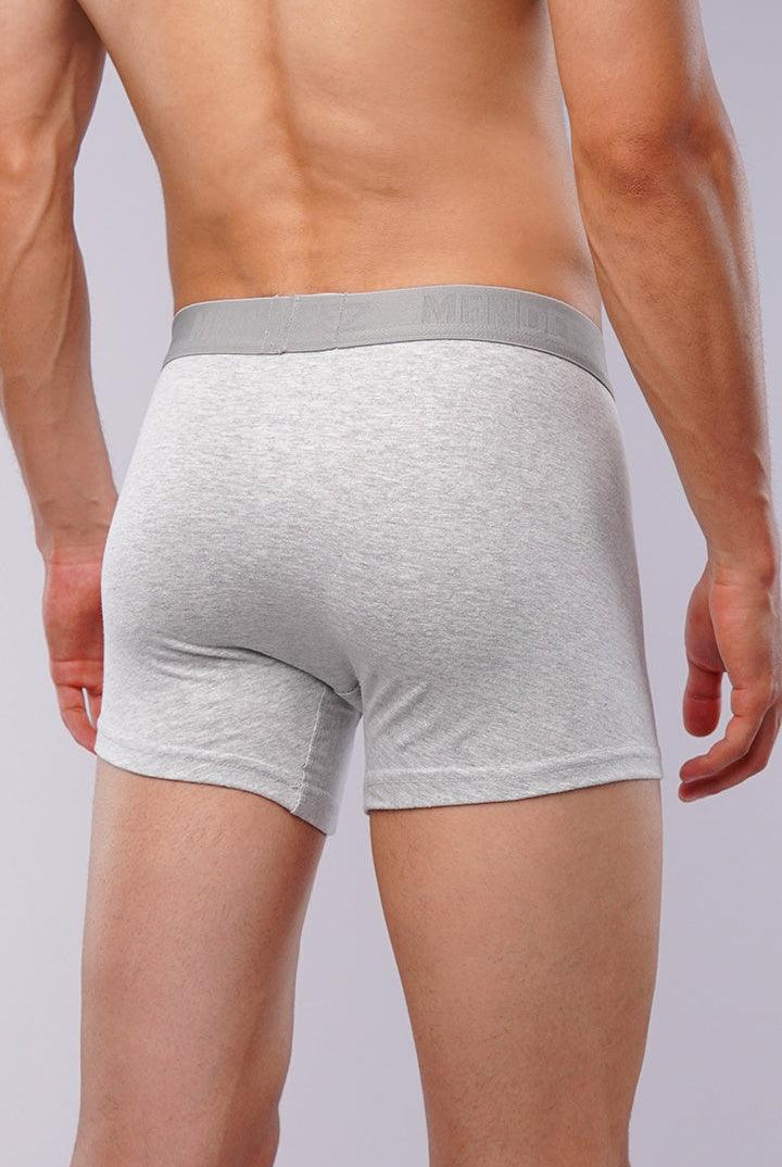 Boxer Trunk - Heather Grey - Mendeez