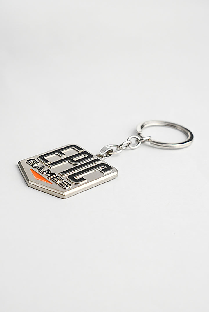 Epic Games Keychain - Silver - Mendeez