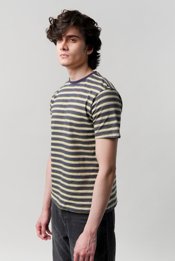 Striped T-Shirt - Multicolor - Mendeez