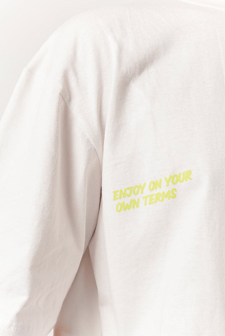 Box Fit Tee - White - Mendeez