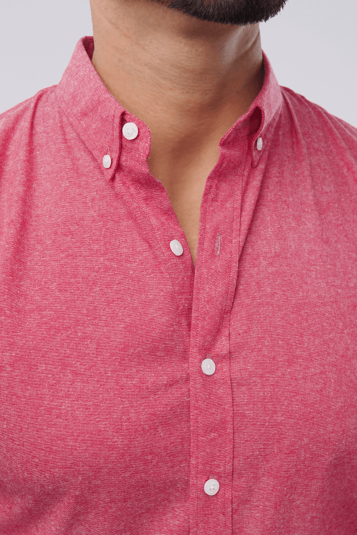 Oxford Shirt - Red Velvet - Mendeez PK