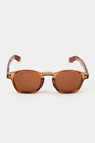 Square Sunglasses - Brown - Mendeez
