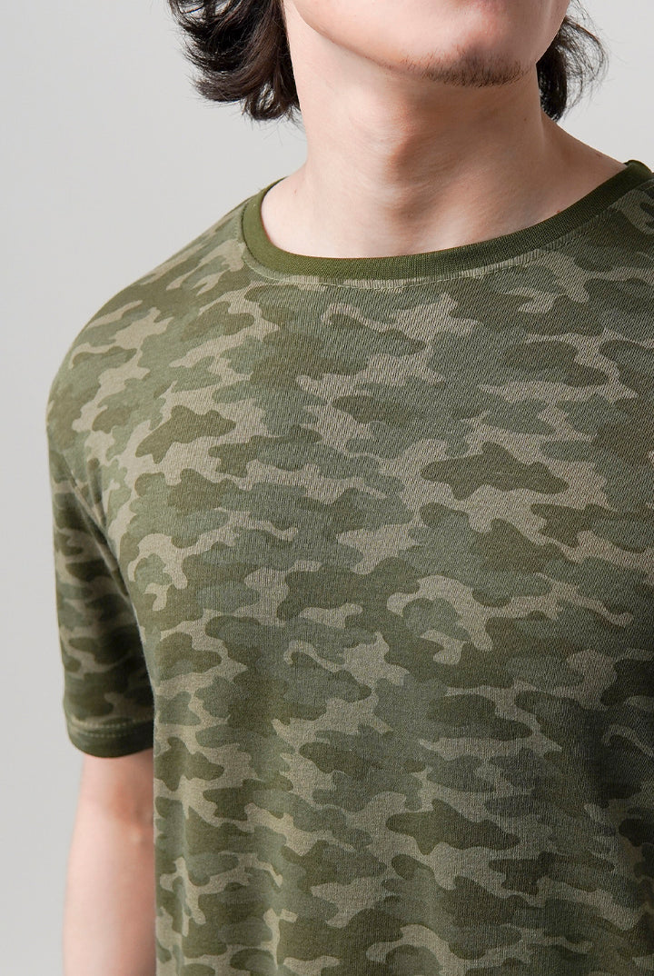 Printed T-Shirt - Camouflage - Mendeez