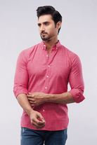 Oxford Shirt - Red Velvet - Mendeez PK
