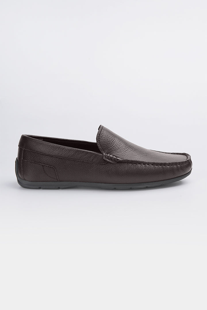 Classic Loafer Shoes - Brown - Mendeez