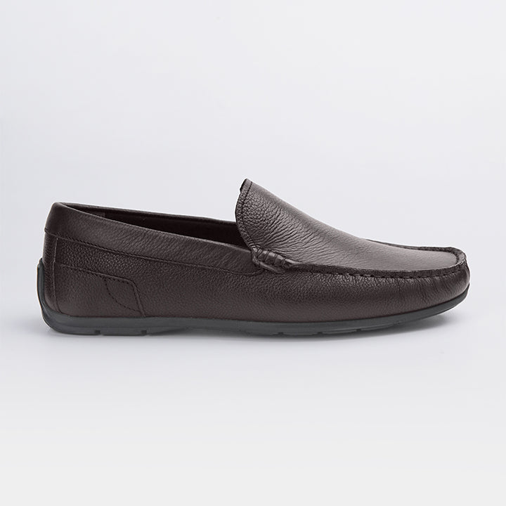 Classic Loafer Shoes - Brown - Mendeez